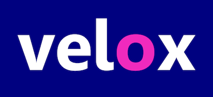 Velox Social Care's logo takes you to their list of jobs