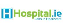 Hospital.ie's logo takes you to their list of jobs